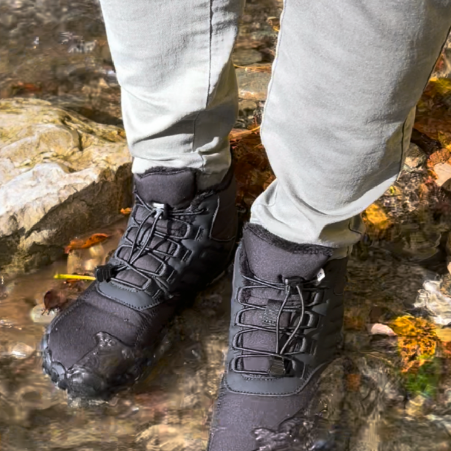 Andrea – Unisex Waterproof & Warm Lined Barefoot Shoes