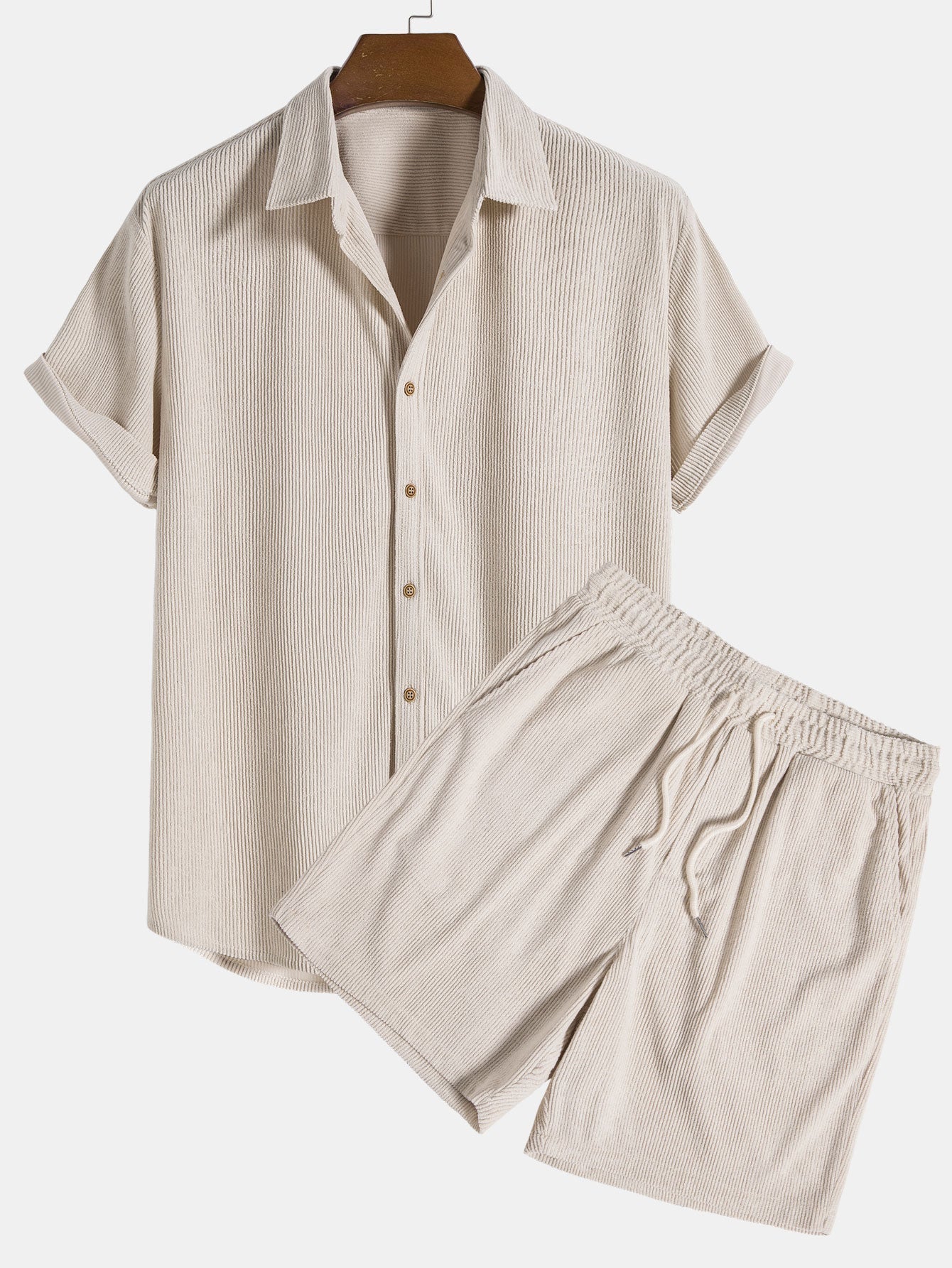 Vesta™ - Corduroy shorts set för kvinnor