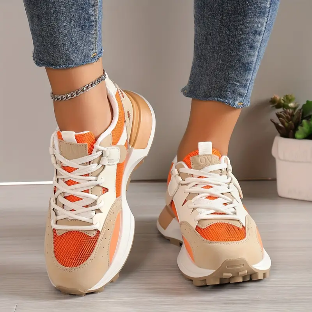 Lea's™ - Farbblock Sneakers för Damer