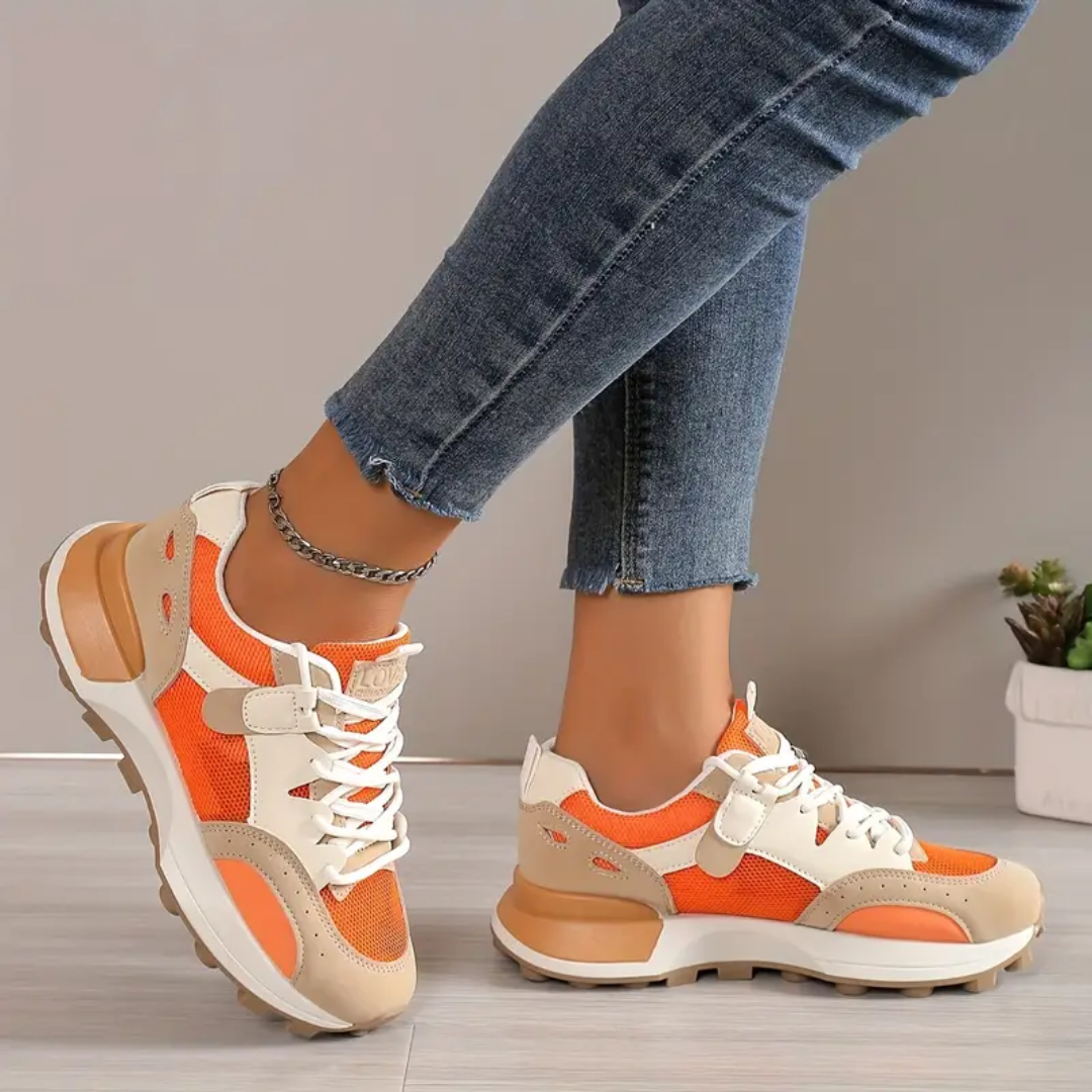 Lea's™ - Farbblock Sneakers för Damer