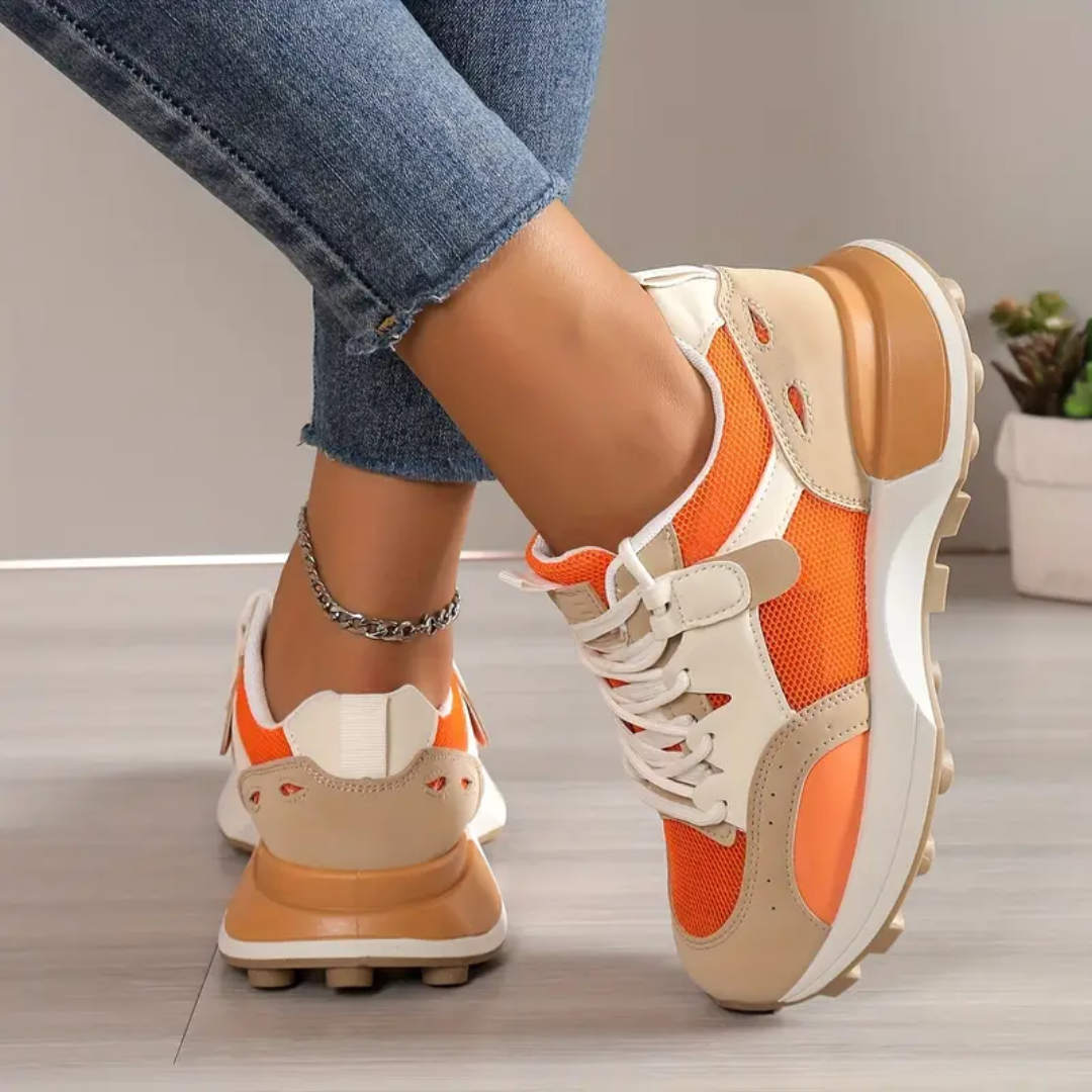 Lea's™ - Farbblock Sneakers för Damer