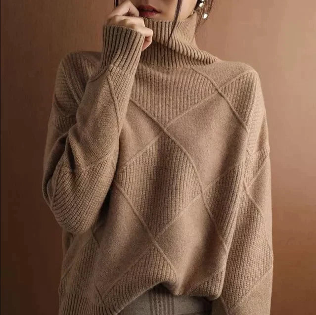 LØS KASHMIR POLOTRÖJA CARDIGAN