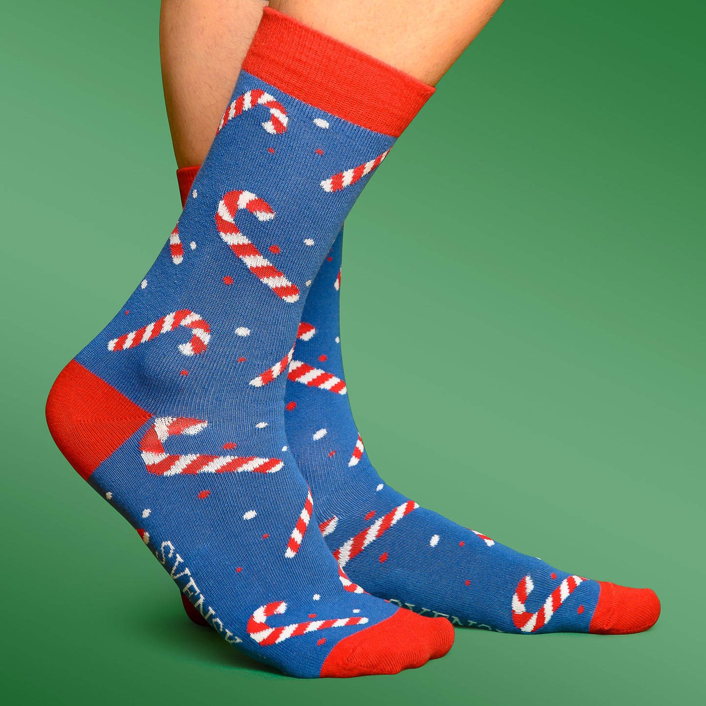 Andrea – Unisex Candy Cane Striped Socks