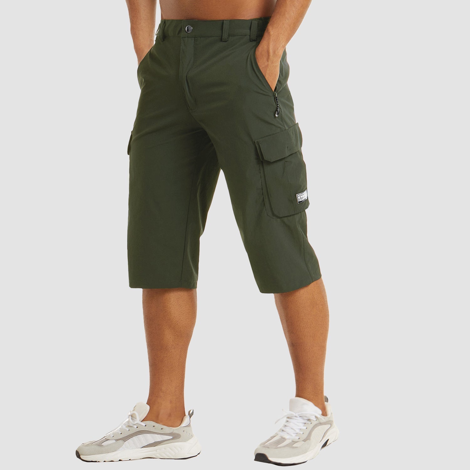 Travis™- Korta Cargoshorts för Män