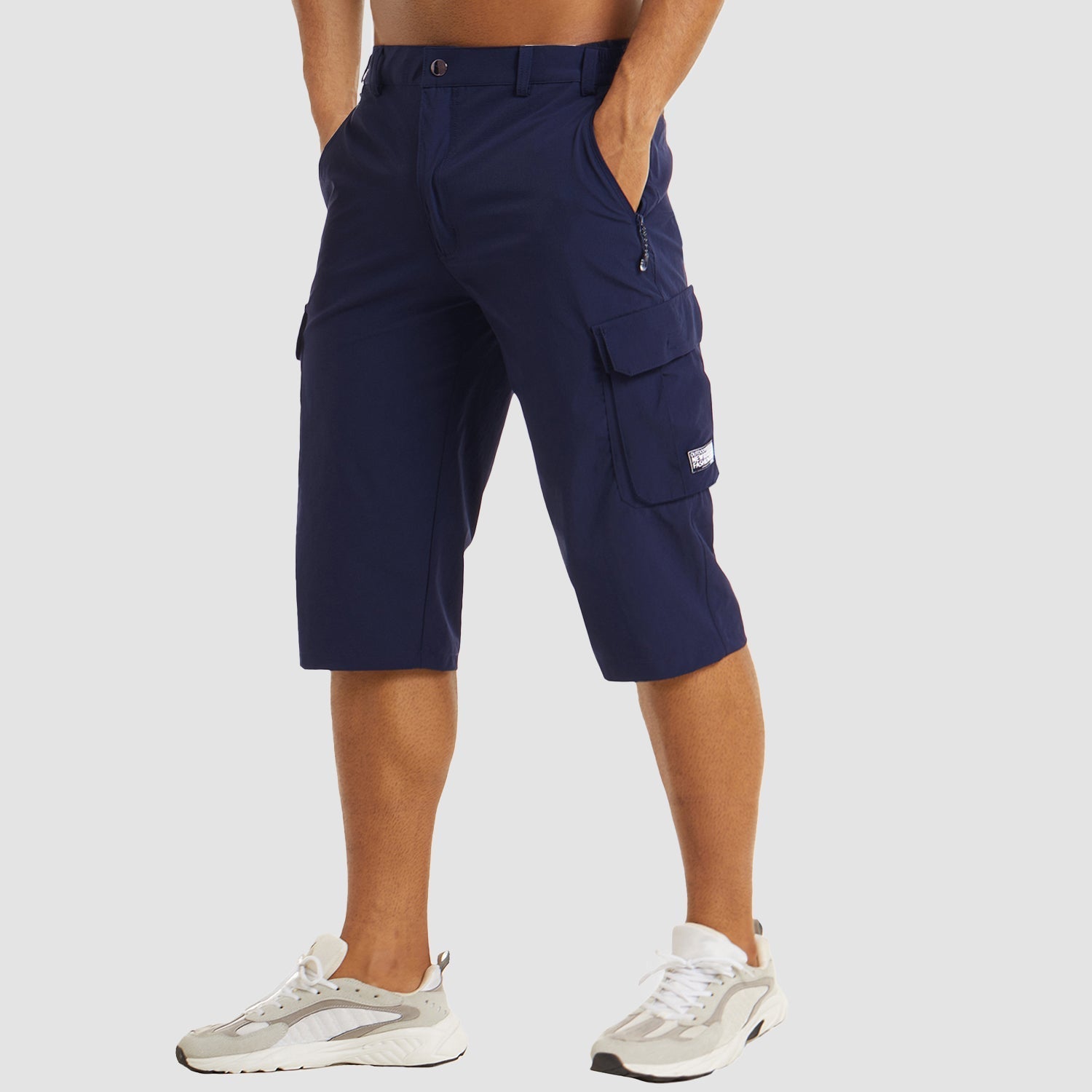 Travis™- Korta Cargoshorts för Män