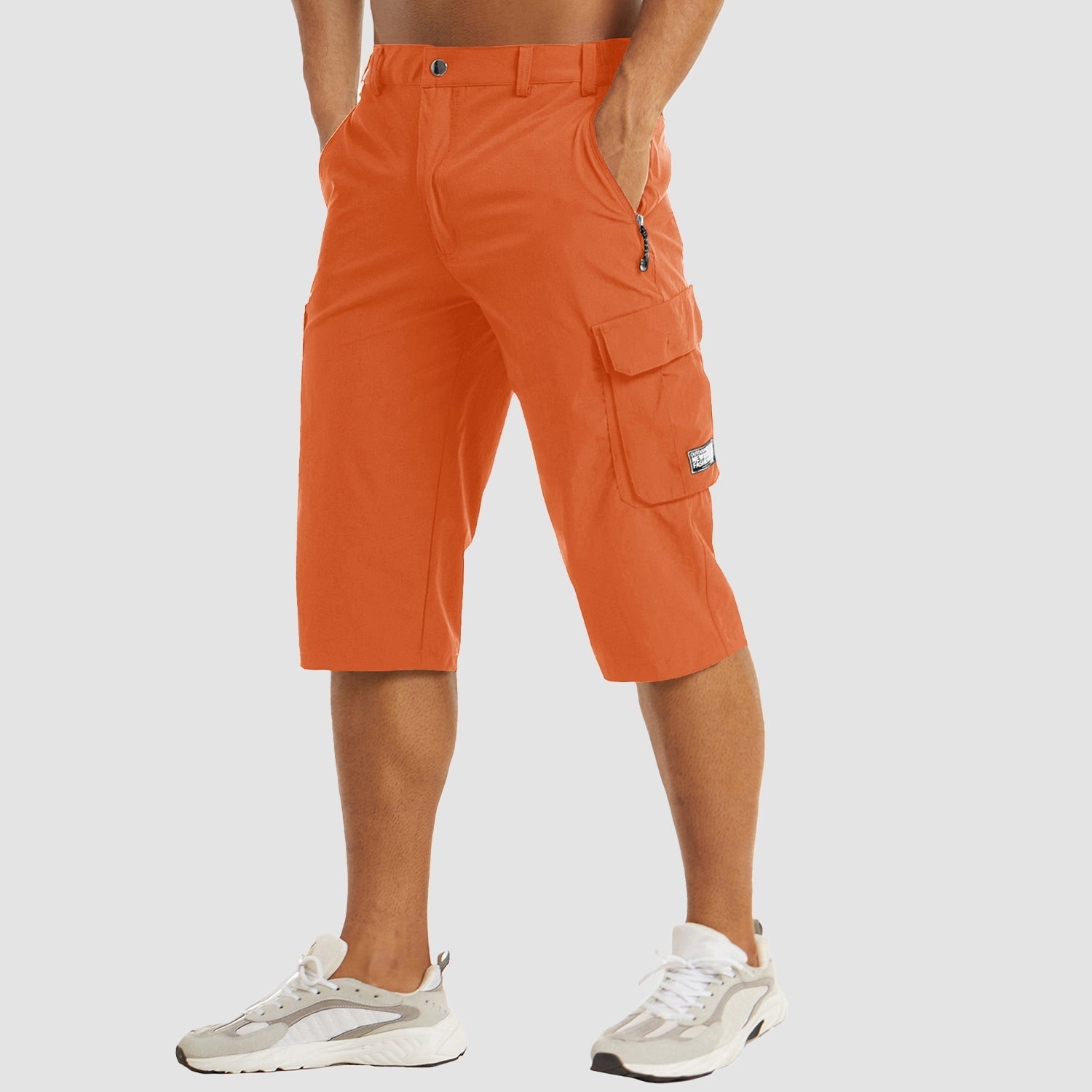 Travis™- Korta Cargoshorts för Män