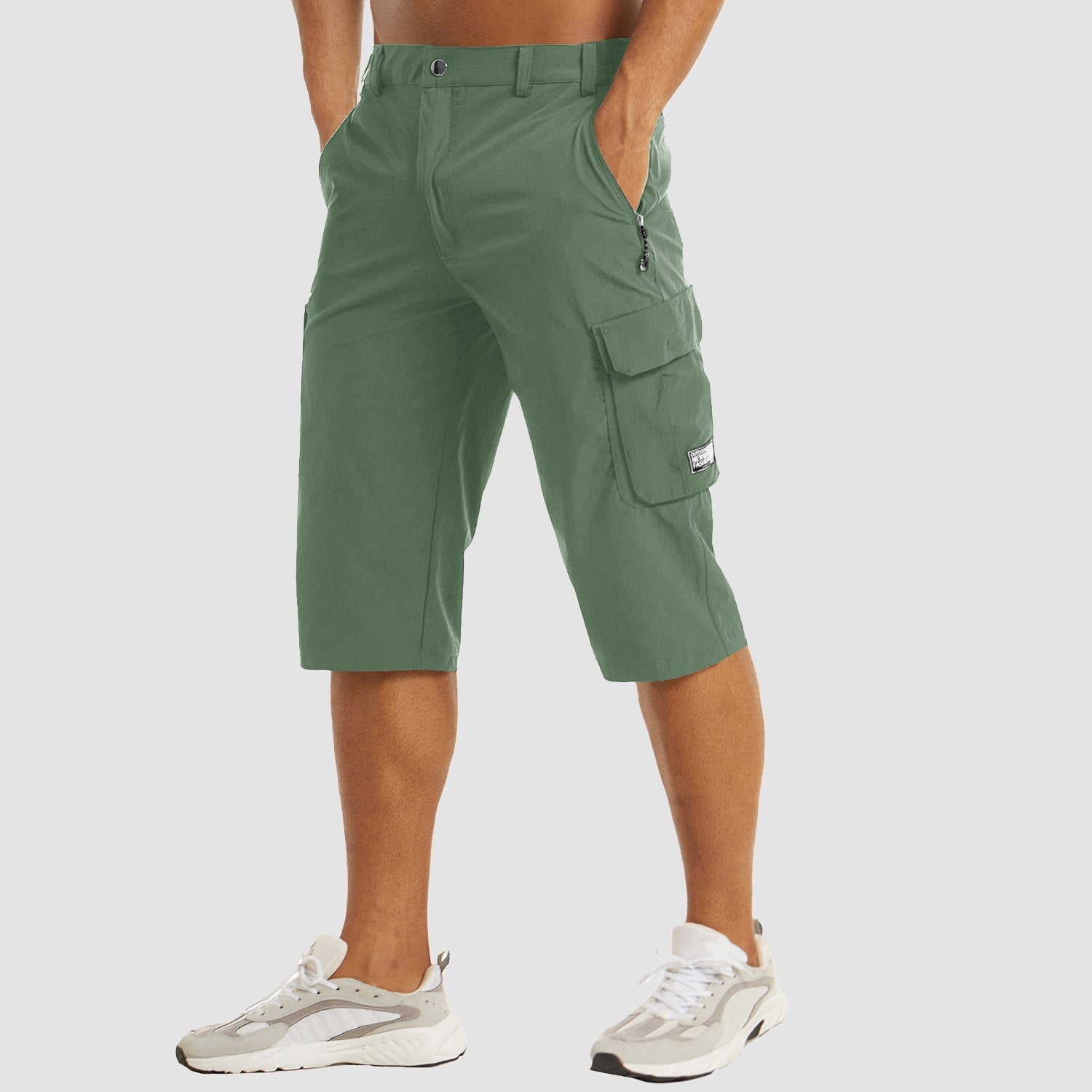 Travis™- Korta Cargoshorts för Män