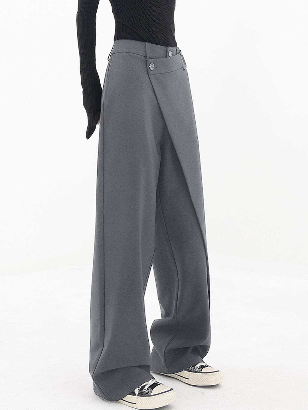 Rebecca – Women's Asymmetric Baggy Pants