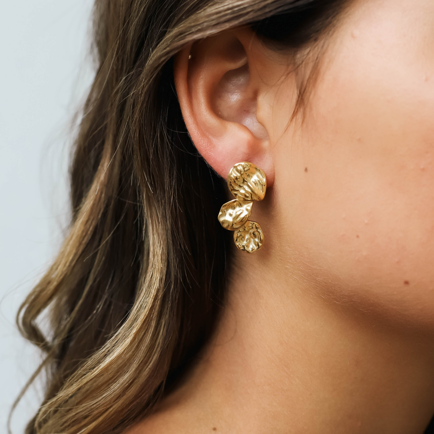 Catherine – Women's Triple Layer Earrings