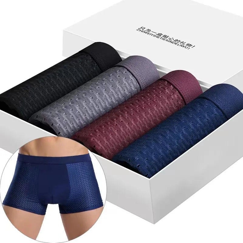 Phil – Men's Breathable Bamboo Boxer Shorts