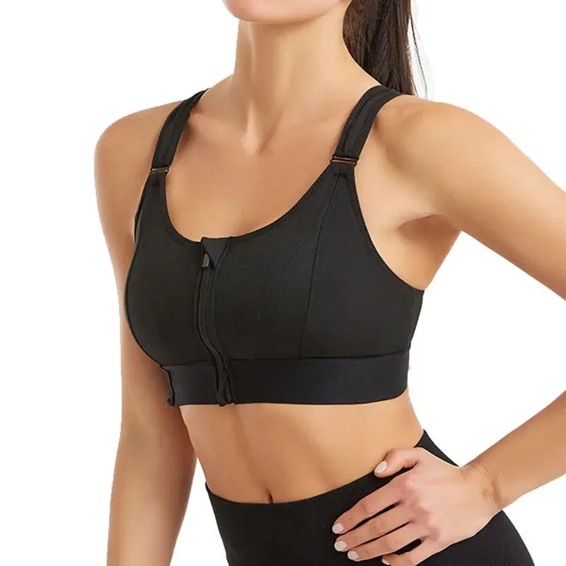 Julie – Women's Shockproof Sports Bra with Adjustable Straps