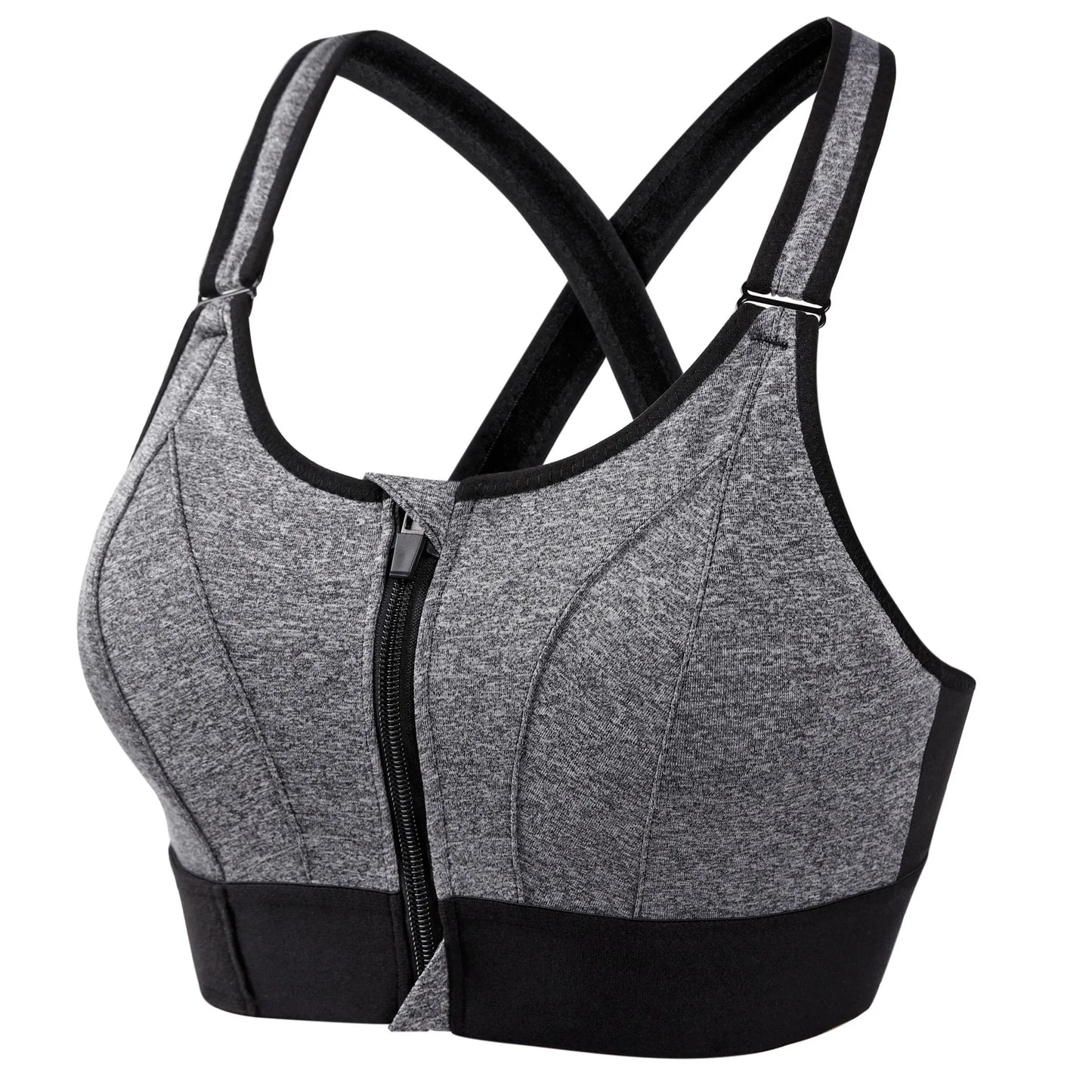 Julie – Women's Shockproof Sports Bra with Adjustable Straps