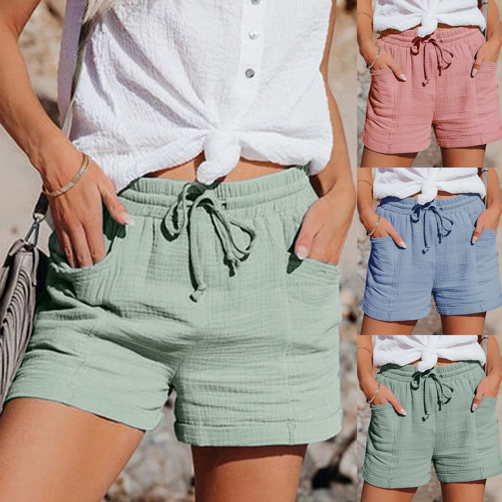 Molis™ - SOMMARSHORTS I BOMULL