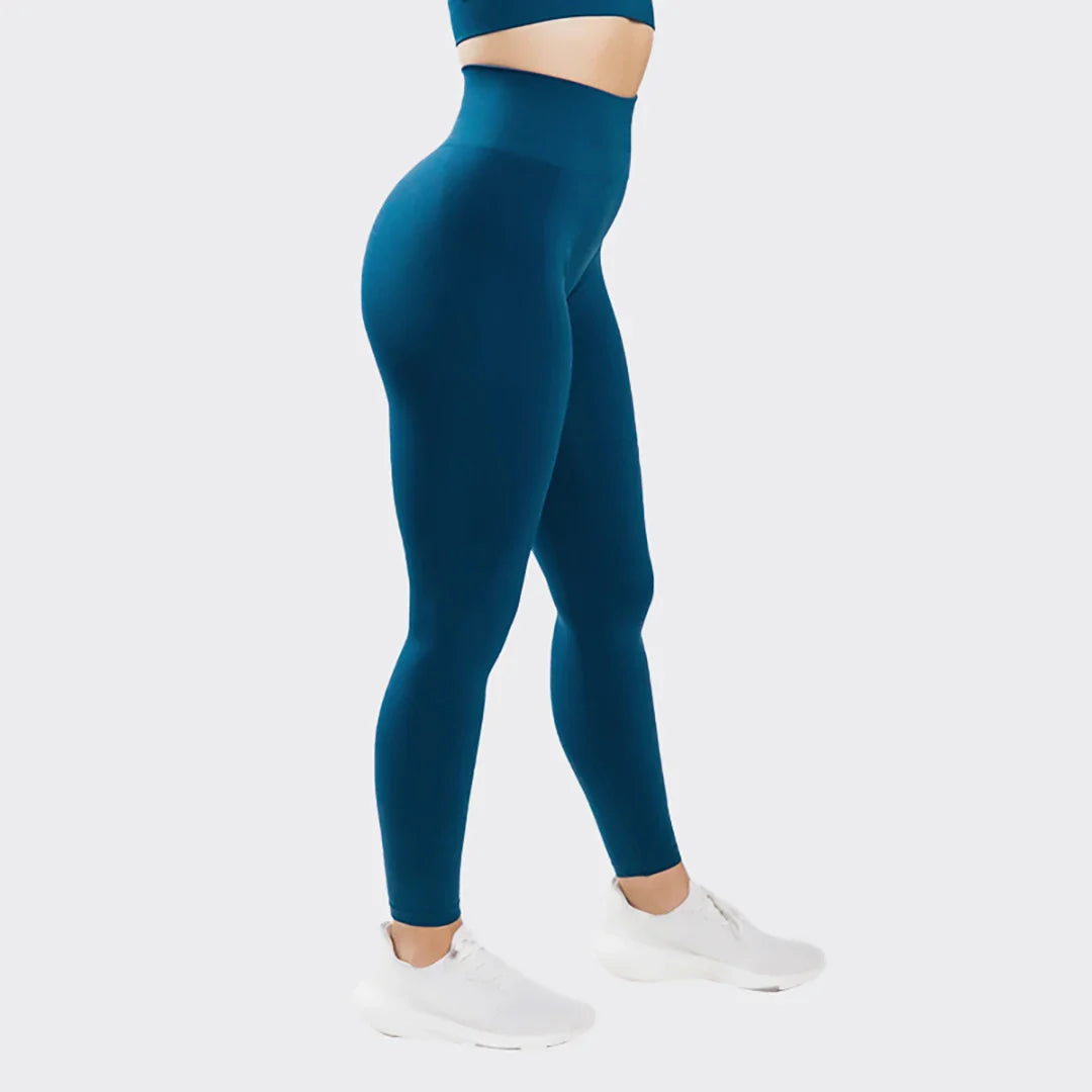 Zoe – Women's Yoga Leggings with Ruched Waist