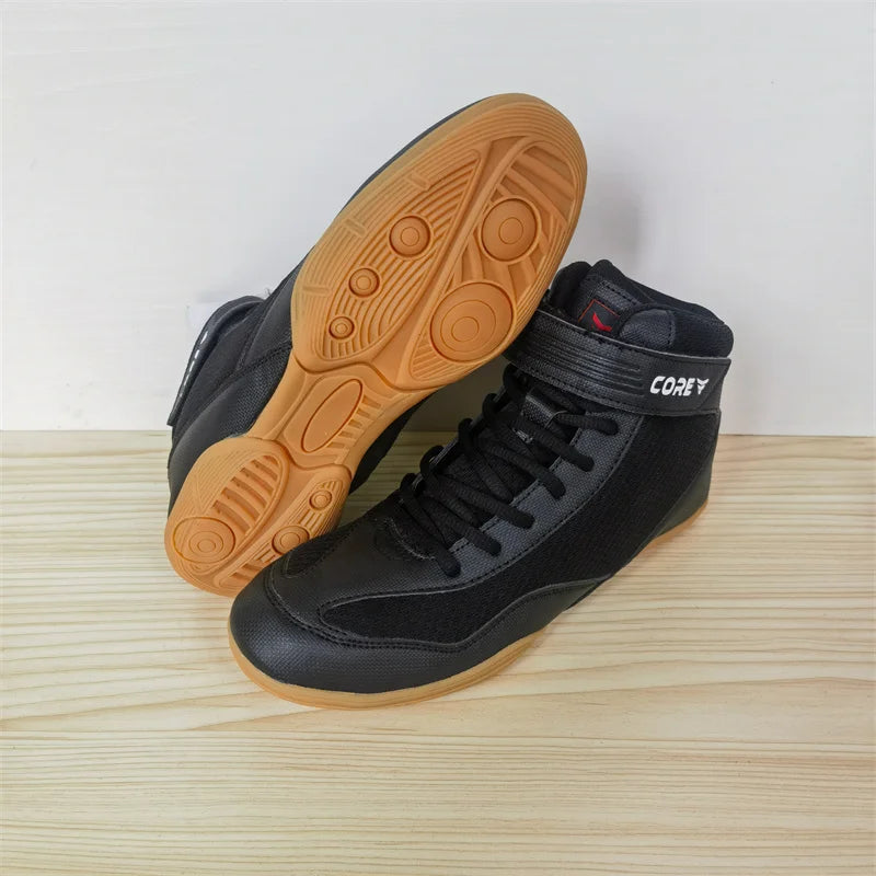 Keith – Men's Professional High-Top Wrestling Shoes