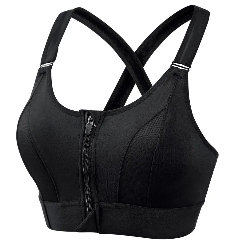 Julie – Women's Shockproof Sports Bra with Adjustable Straps