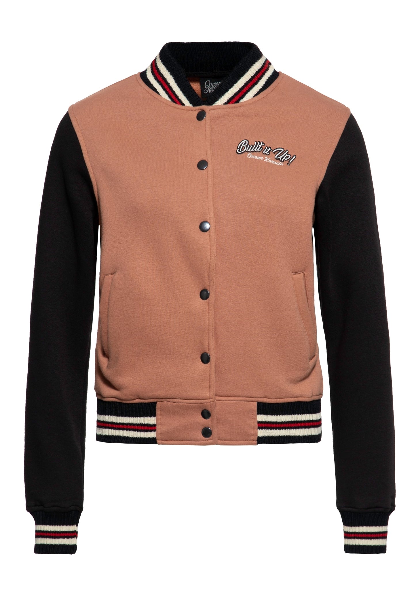 Rose – Women's Varsity Jacket with Vintage Embroidery