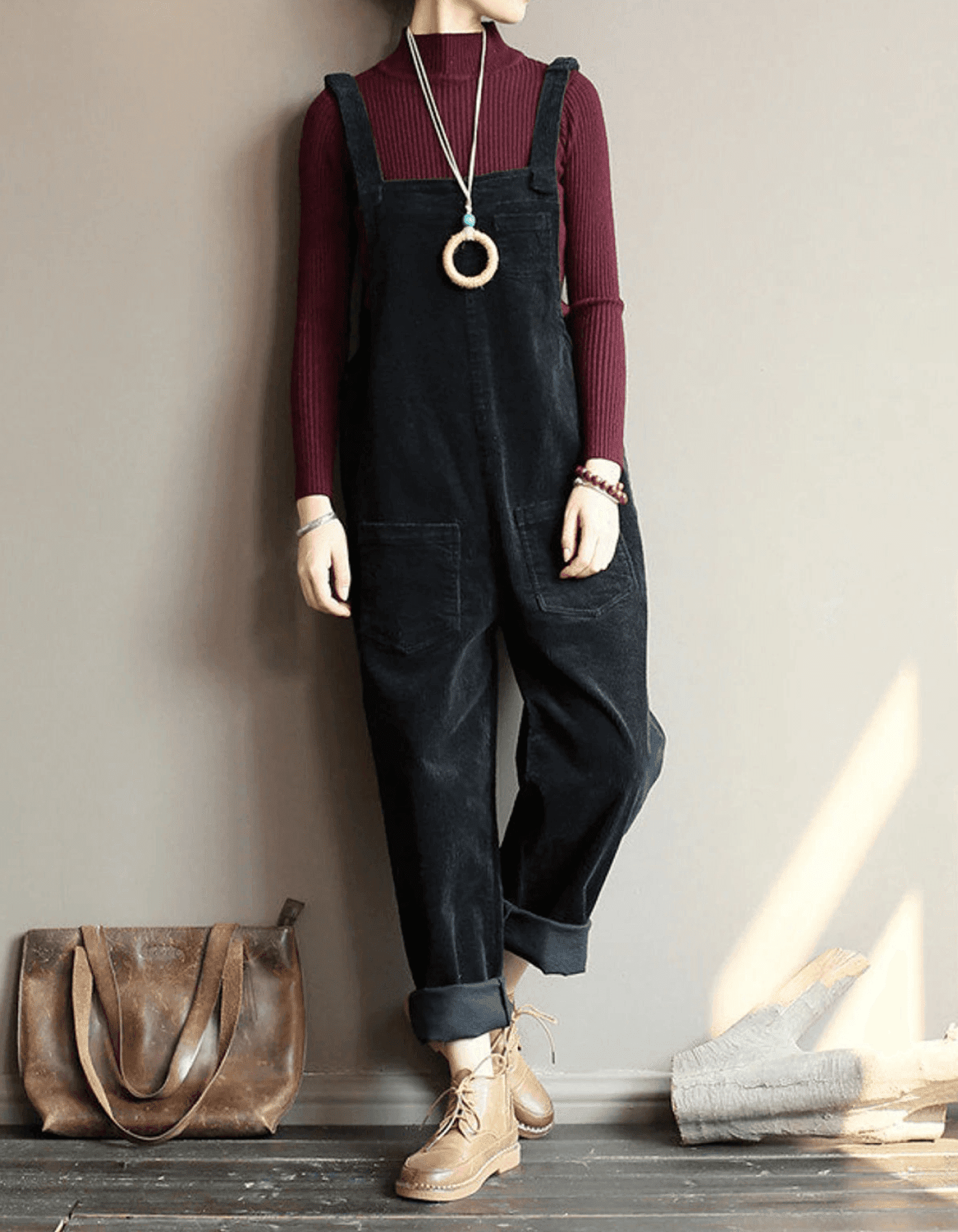 Jumpsuit i sammet