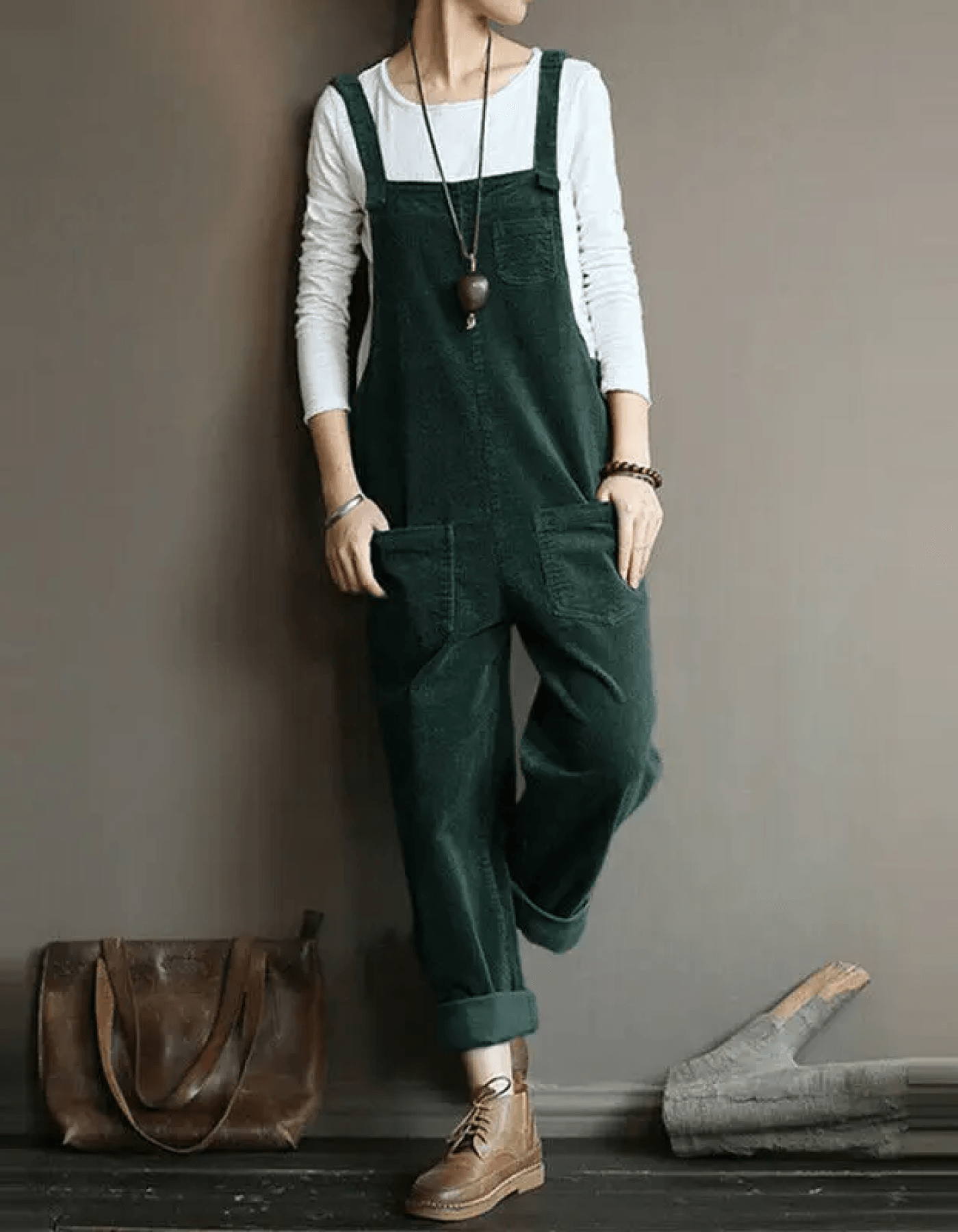 Jumpsuit i sammet